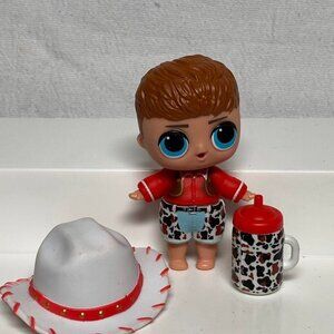 LOL SURPRISE DOLL Series 1 BOYS 007 DO-SI-DUDE Western Big Sister Sis Baby